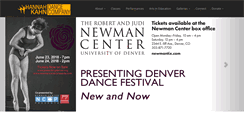 Desktop Screenshot of hannahkahndance.org